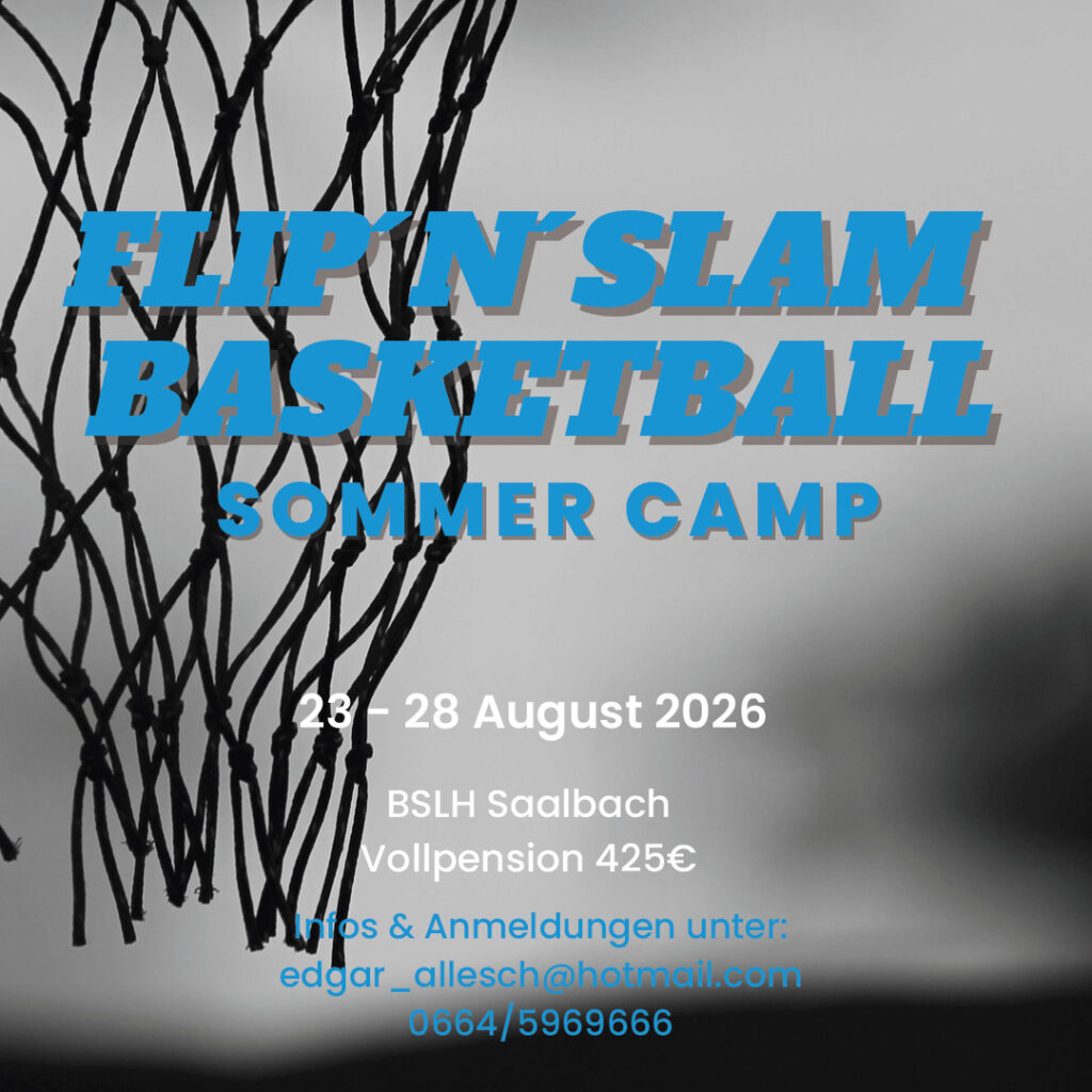 FLIP ’N’ SLAM SOMMER CAMP 2026 – Sei dabei!