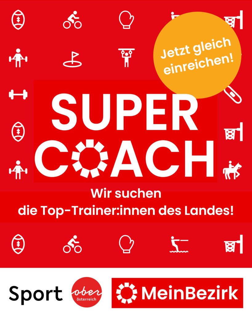 Supercoach OÖ 2026: Jetzt Trainer:innen nominieren und beim Voting unterstützen!