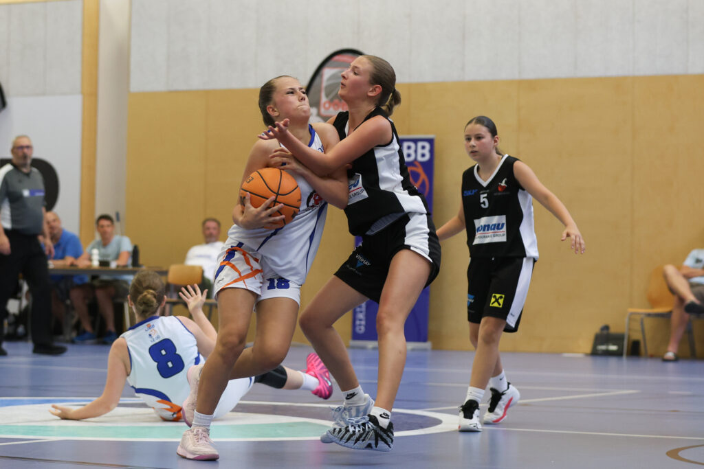 WU14 DBB Staplerprofi Basketgirls Wels - DBK Steyrer Young Witches 00139