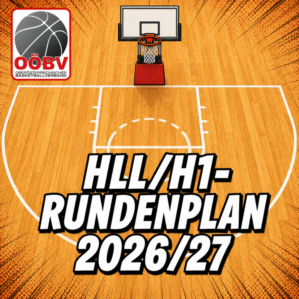 Offizielle Mitteilung des Wettspielreferenten: HLL/H1-Rundenplan veröffentlicht